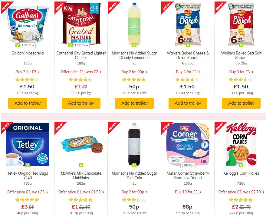 Morrisons Offers from 21 April