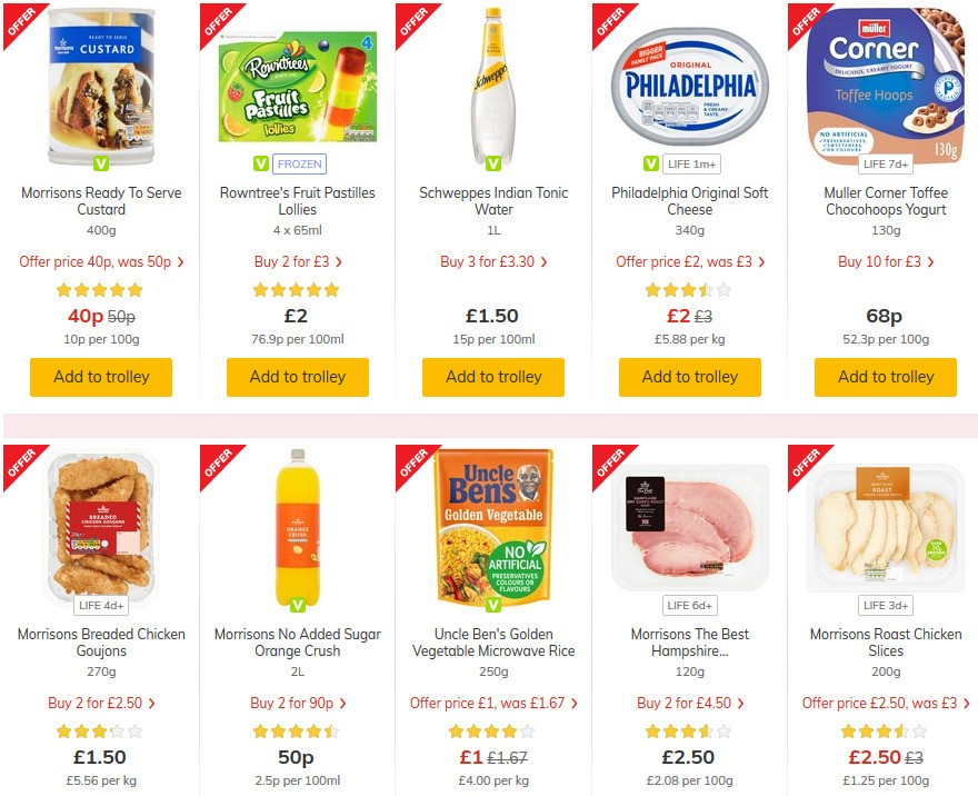 Morrisons Offers from 21 April