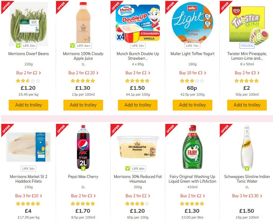 Morrisons Offers from 21 April