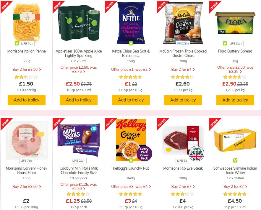 Morrisons Offers from 21 April