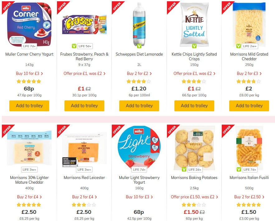 Morrisons Offers from 21 April