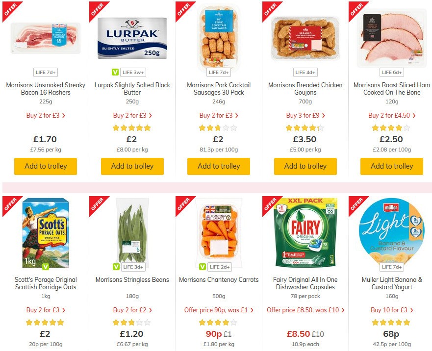 Morrisons Offers from 21 April