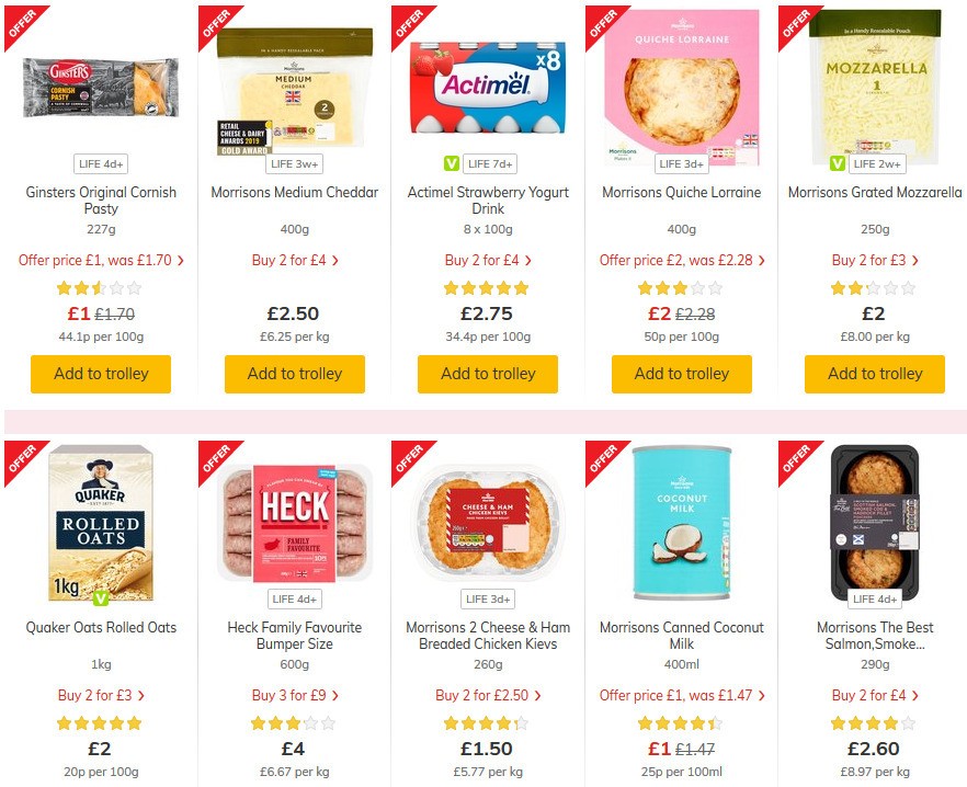 Morrisons Offers from 21 April