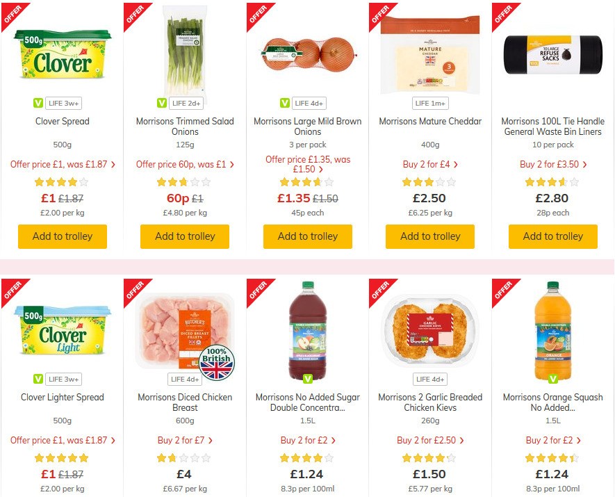 Morrisons Offers from 21 April