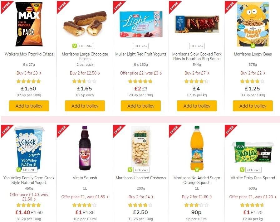 Morrisons Offers from 28 April