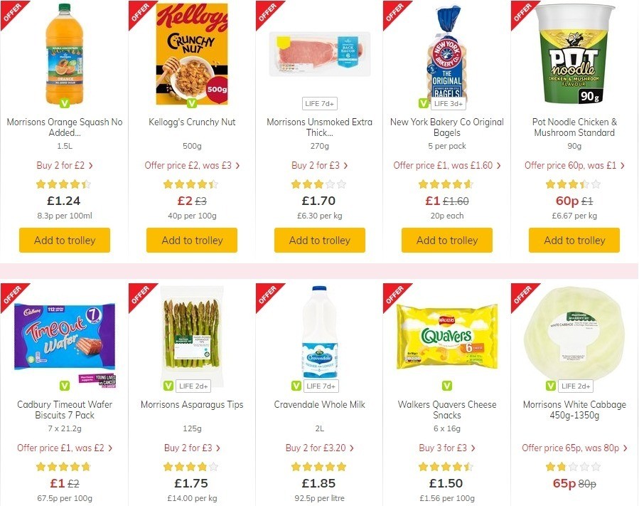 Morrisons Offers from 28 April