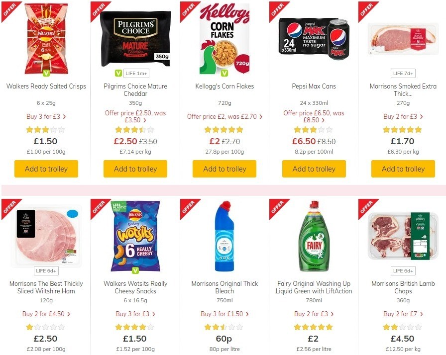 Morrisons Offers from 28 April