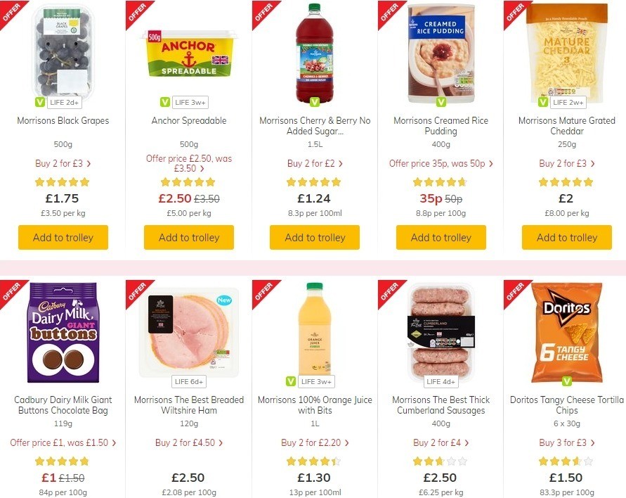 Morrisons Offers from 28 April