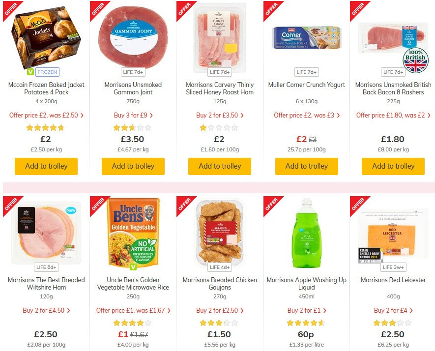 Morrisons Offers from 12 May