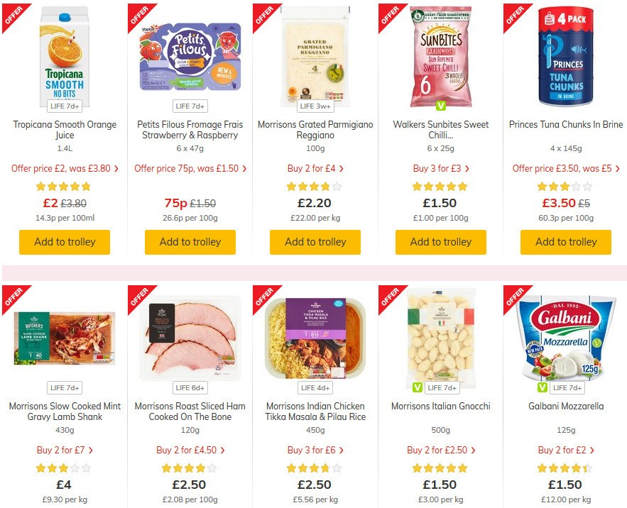 Morrisons Offers from 12 May