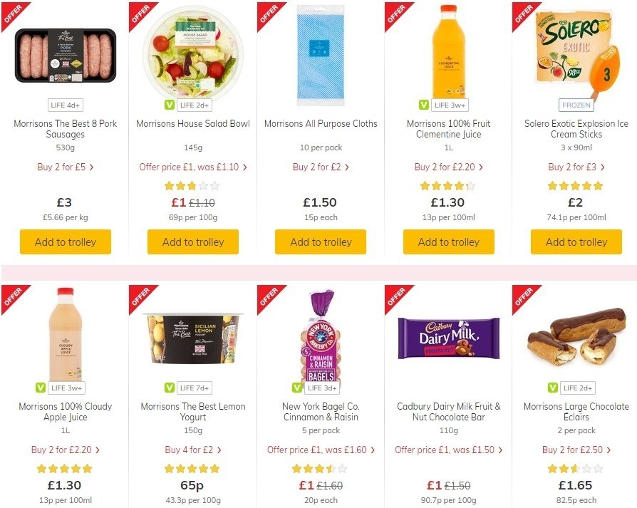 Morrisons Offers from 19 May