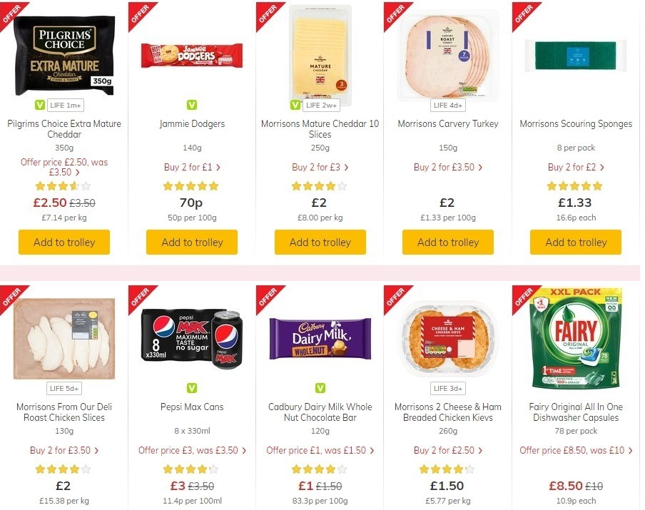 Morrisons Offers from 19 May