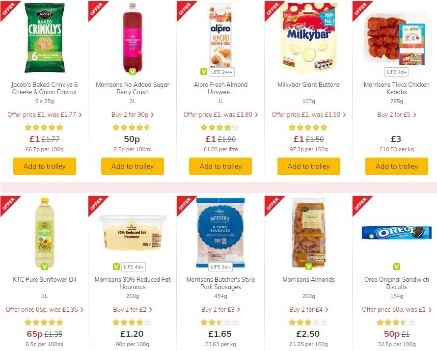 Morrisons Offers from 19 May