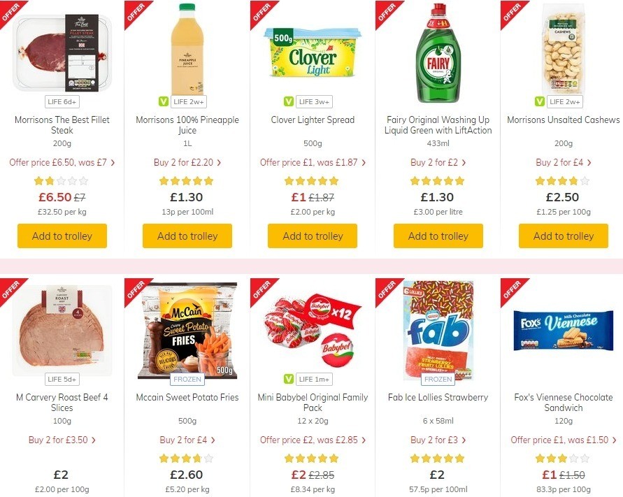 Morrisons Offers from 19 May