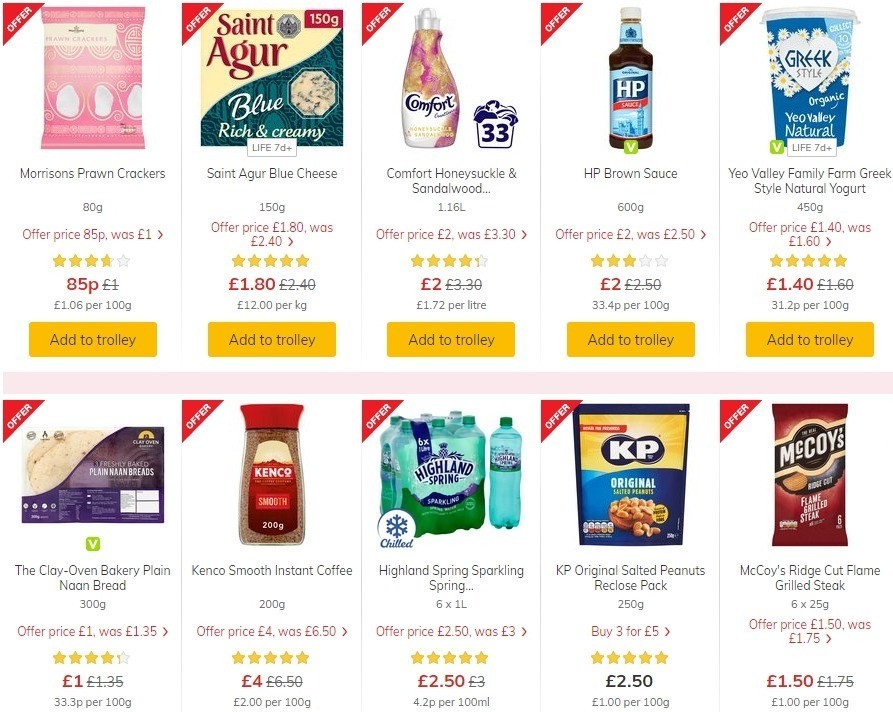 Morrisons Offers from 19 May