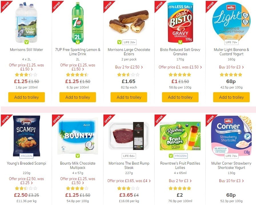 Morrisons Offers from 26 May