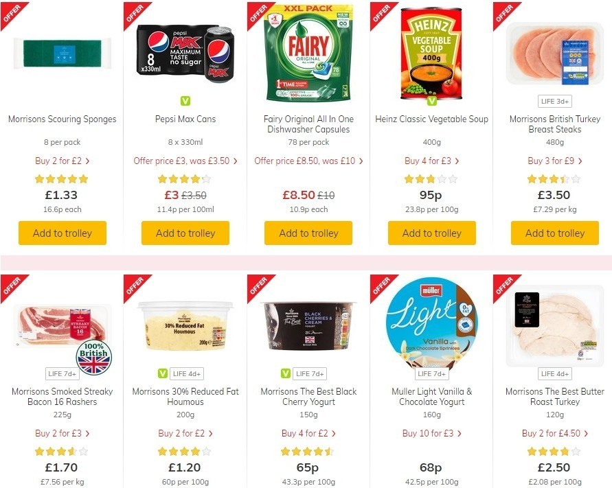 Morrisons Offers from 26 May