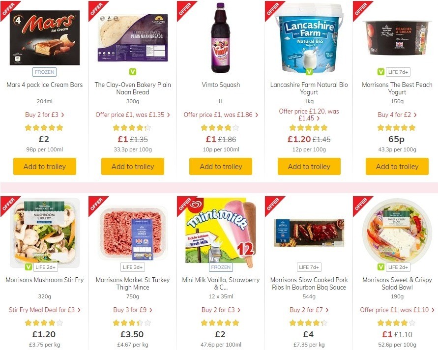 Morrisons Offers from 26 May