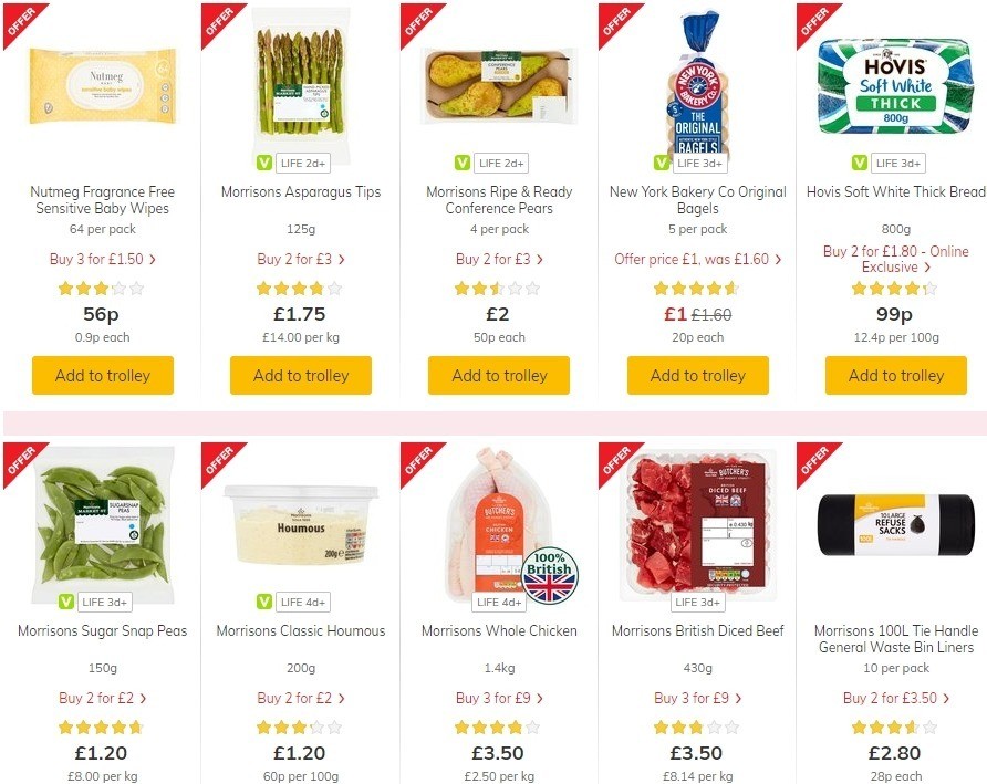 Morrisons Offers from 26 May