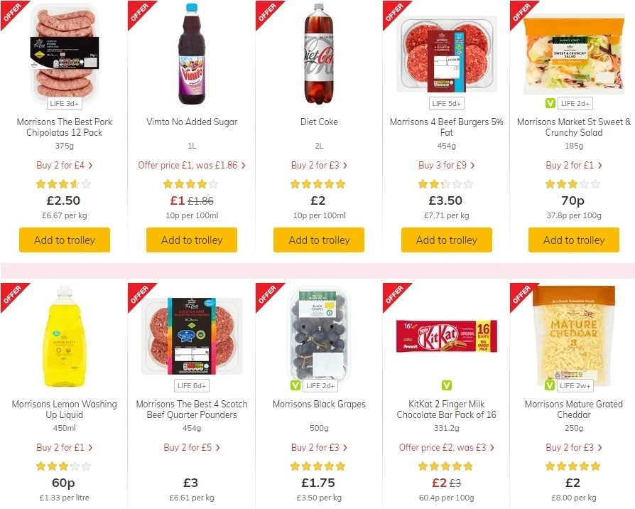 Morrisons Offers from 26 May