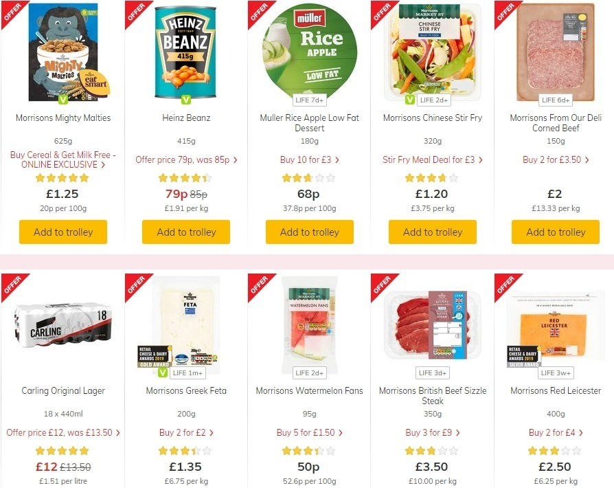 Morrisons Offers from 16 June