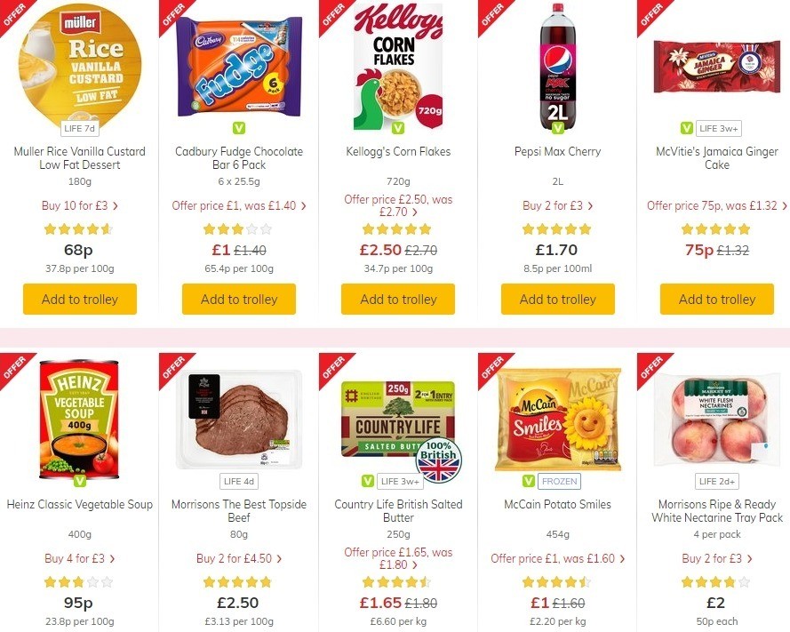 Morrisons Offers from 16 June