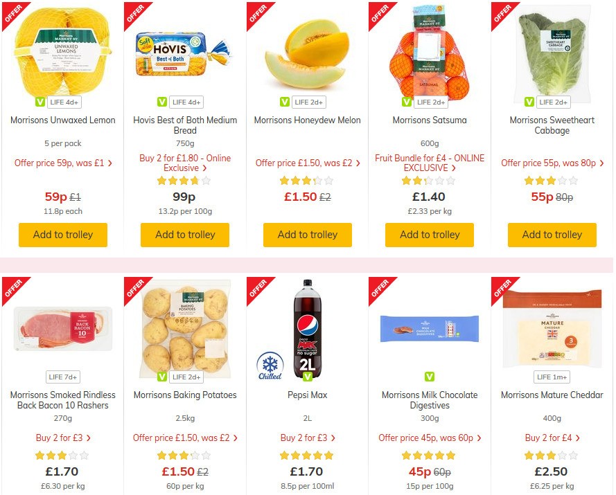 Morrisons Offers from 16 June