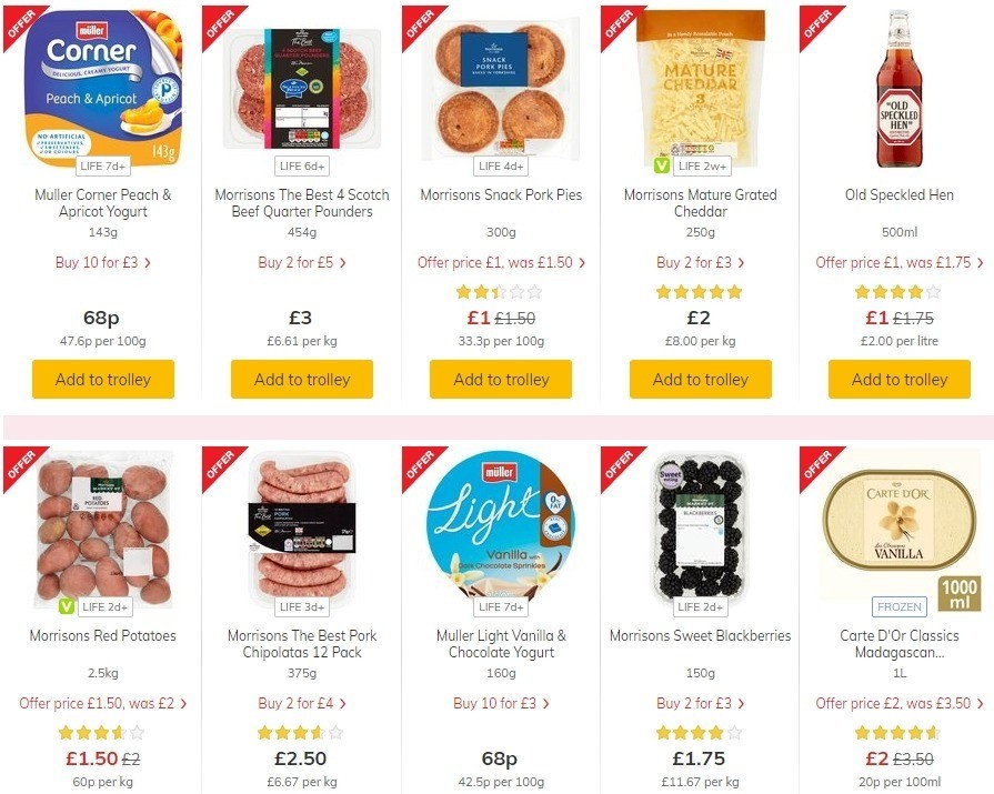 Morrisons Offers from 16 June