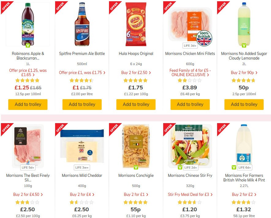 Morrisons Offers from 30 June