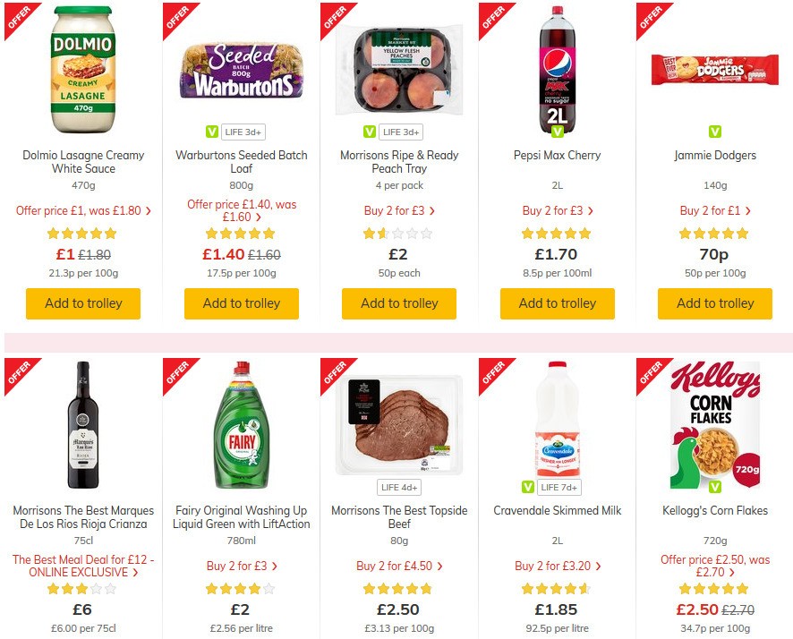 Morrisons Offers from 30 June