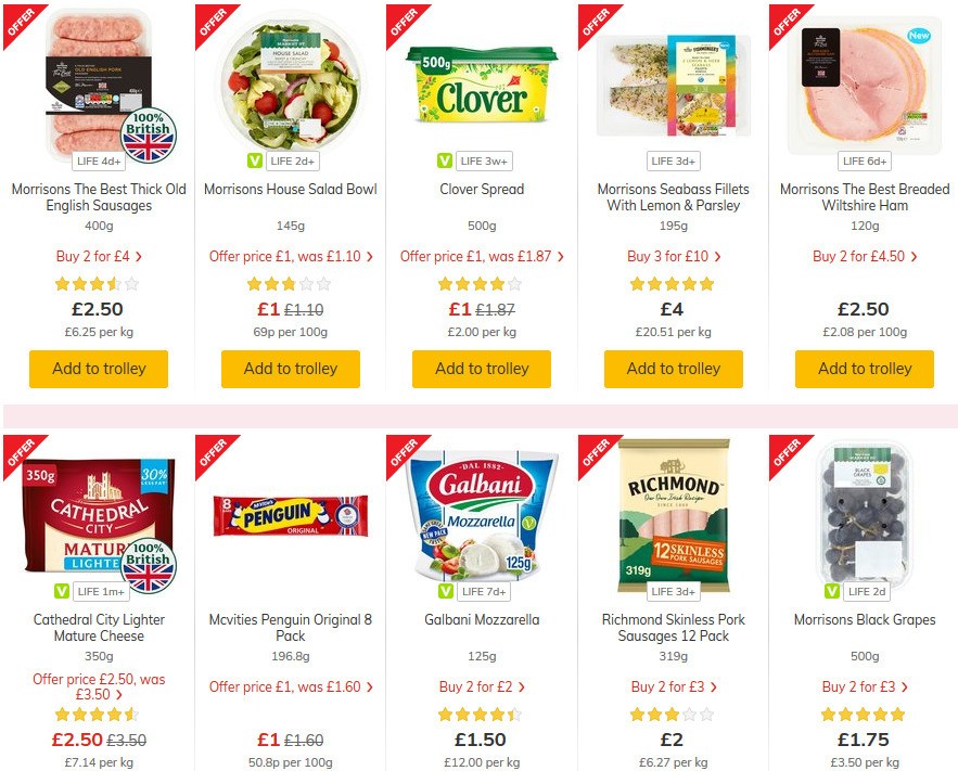 Morrisons Offers from 30 June