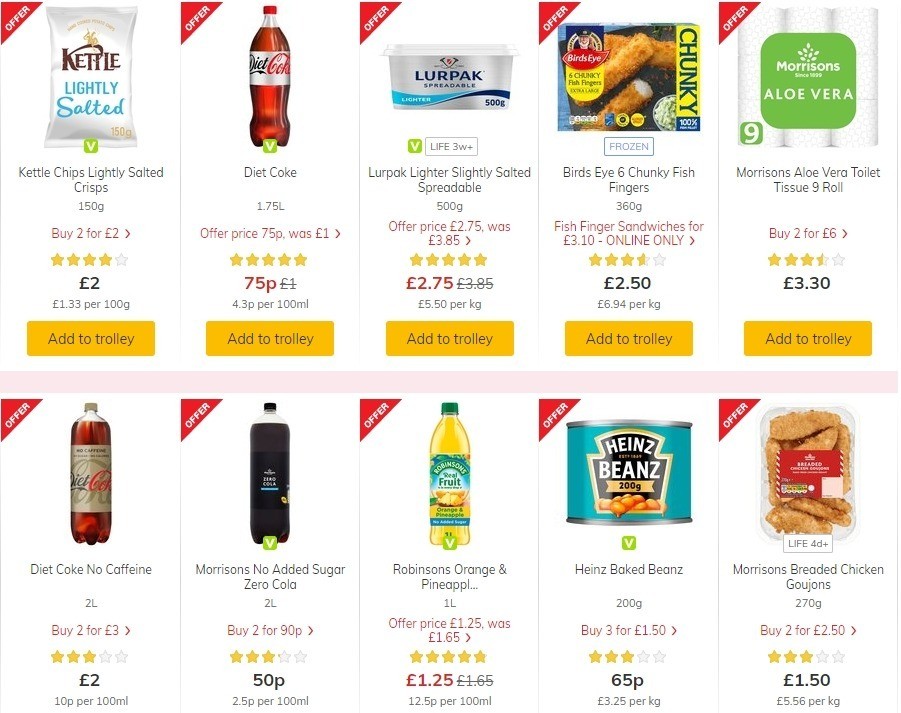 Morrisons Offers from 7 July