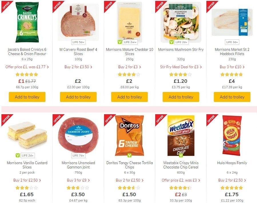 Morrisons Offers from 7 July