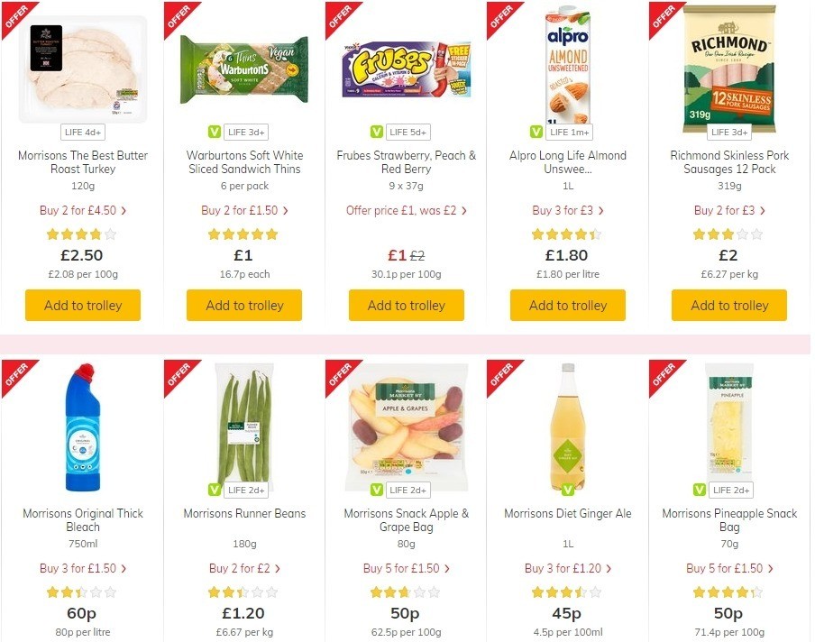 Morrisons Offers from 7 July