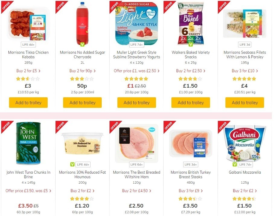 Morrisons Offers from 7 July