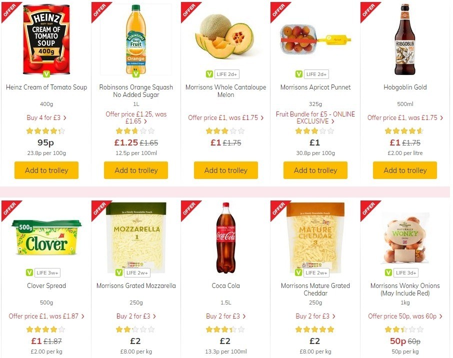 Morrisons Offers from 7 July