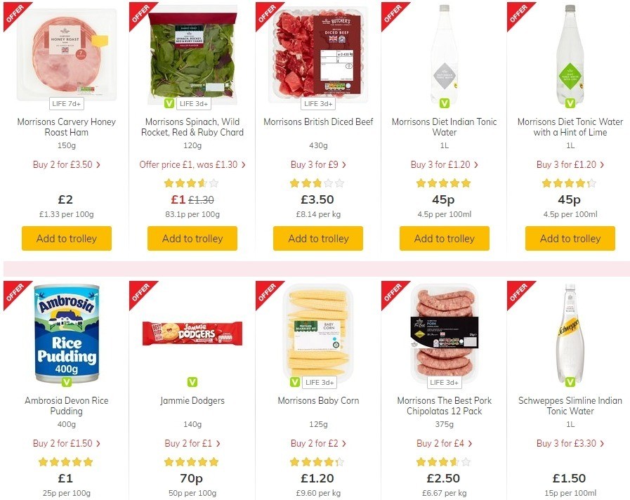 Morrisons Offers from 7 July