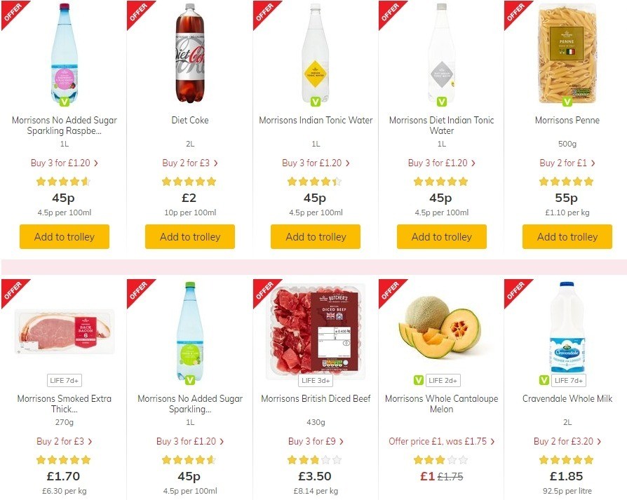 Morrisons Offers from 14 July