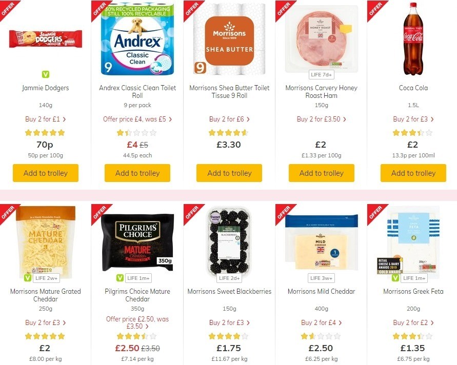 Morrisons Offers from 14 July