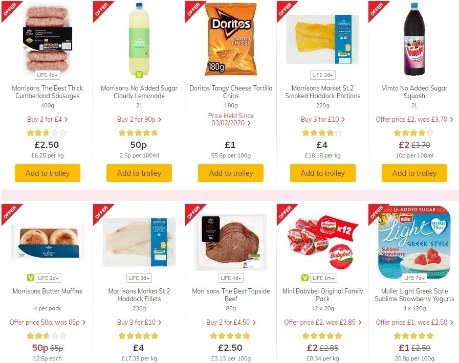 Morrisons Offers from 14 July