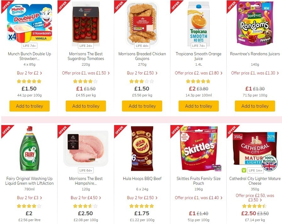 Morrisons Offers from 14 July