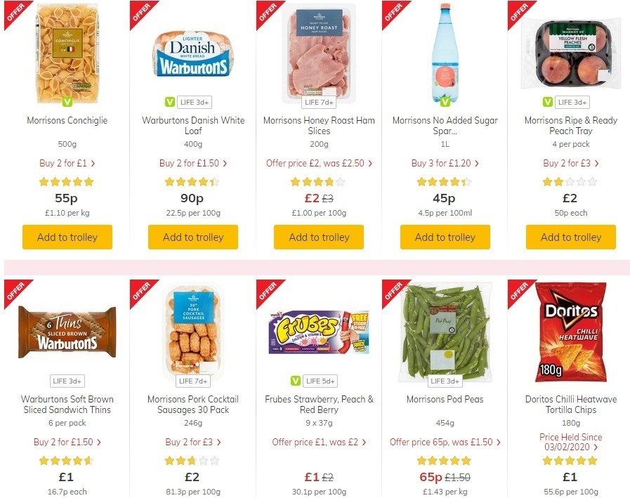 Morrisons Offers from 14 July