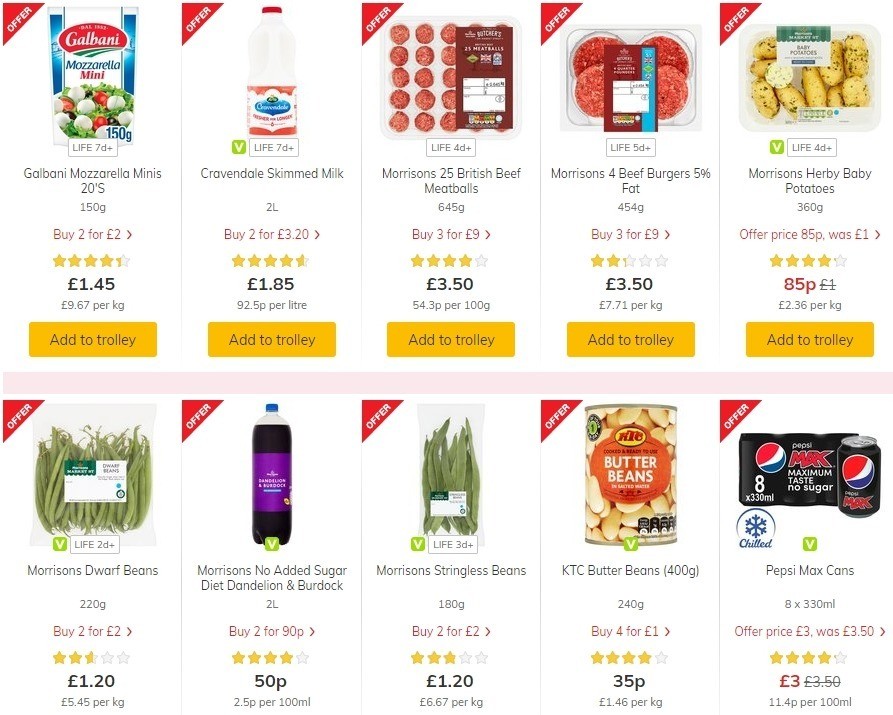 Morrisons Offers from 14 July