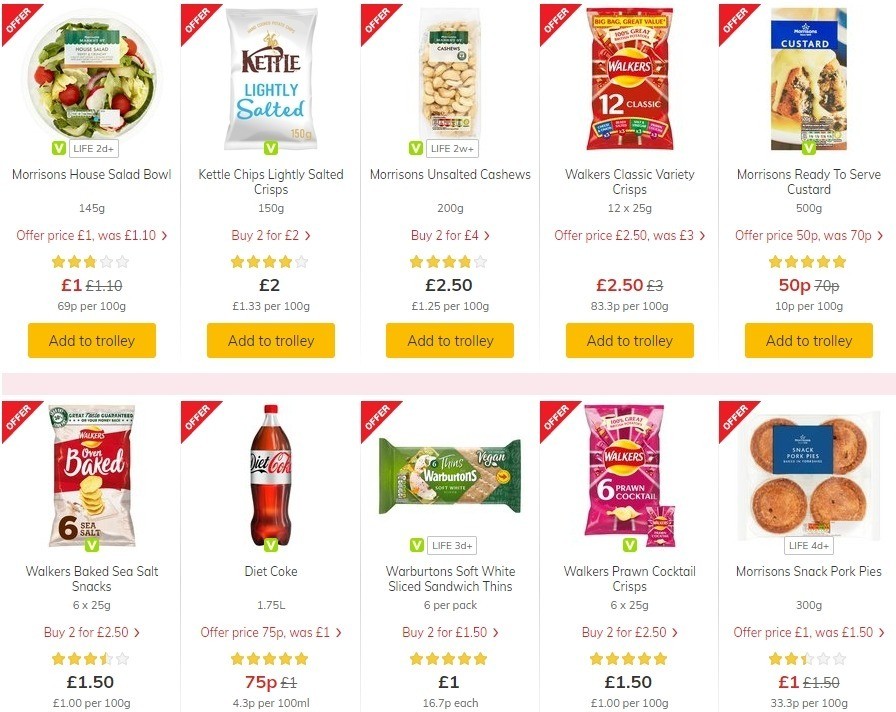 Morrisons Offers from 14 July