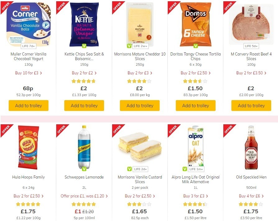 Morrisons Offers from 14 July