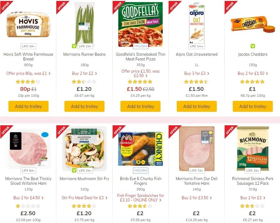 Morrisons Offers from 14 July