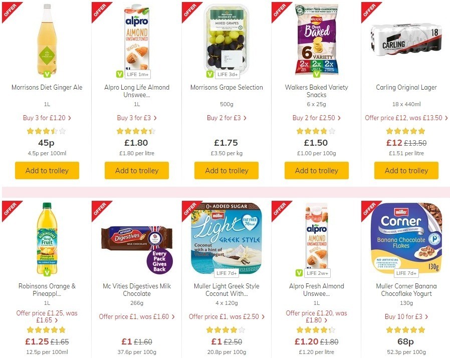 Morrisons Offers from 14 July