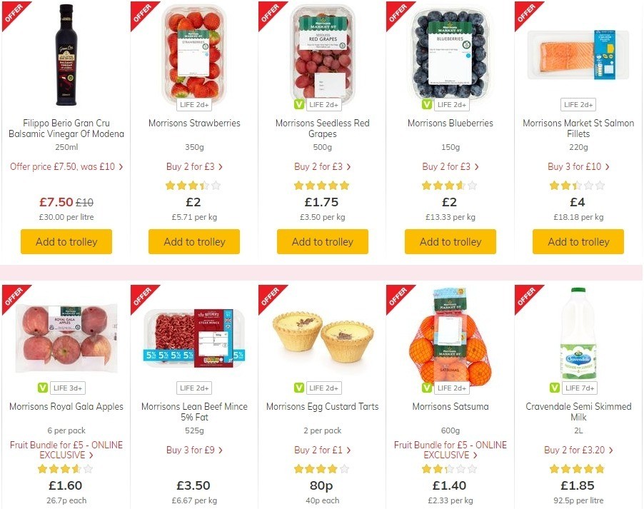 Morrisons Offers from 14 July