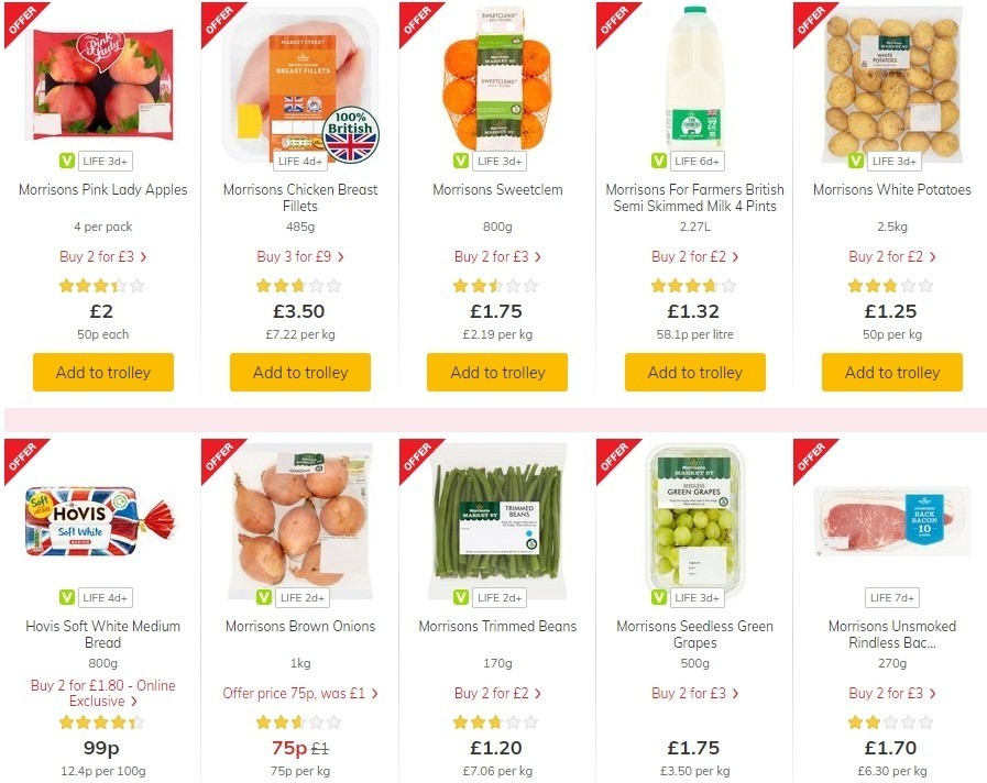 Morrisons Offers from 14 July