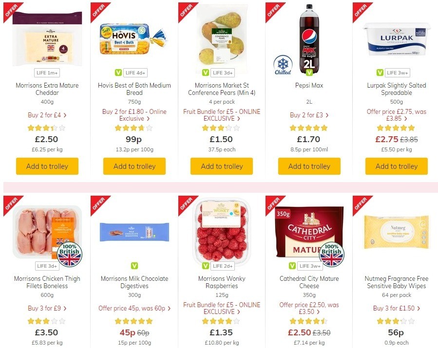 Morrisons Offers from 14 July